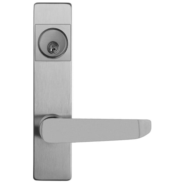 Lever Trim Active by Key Standard Lever with Narrow Escutcheon
